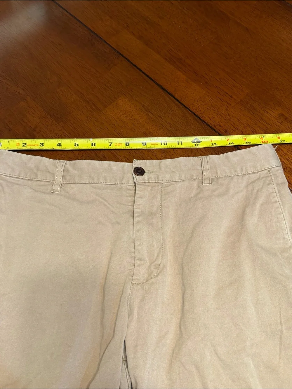 Faherty Reserve Shorts Mens Size 32 Tan Stretch Chino 9